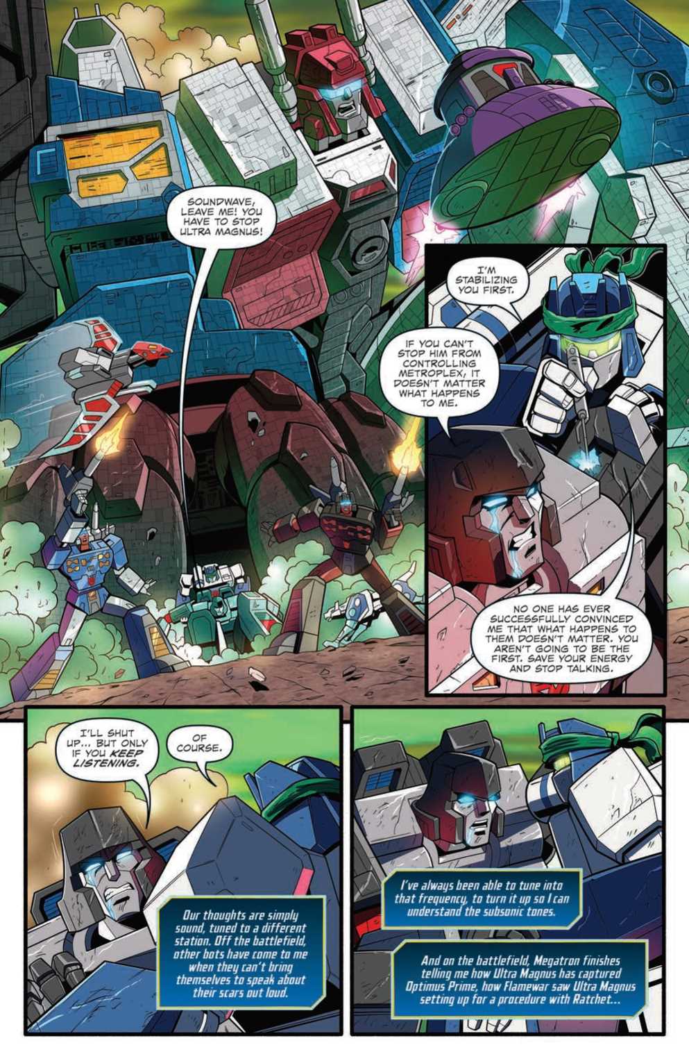 Transformers: Shattered Glass II Issue #5 Comic Book Preview